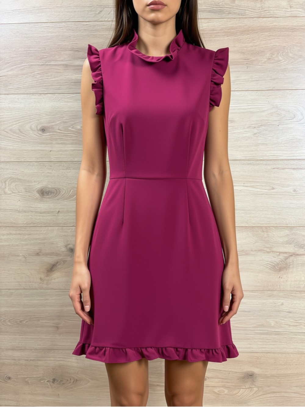 Jill Stuart Ruffled Mini Cocktail Dress NWT Size 2